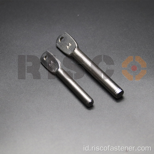 304 316 Baut Kepala Datar Stainless Steel